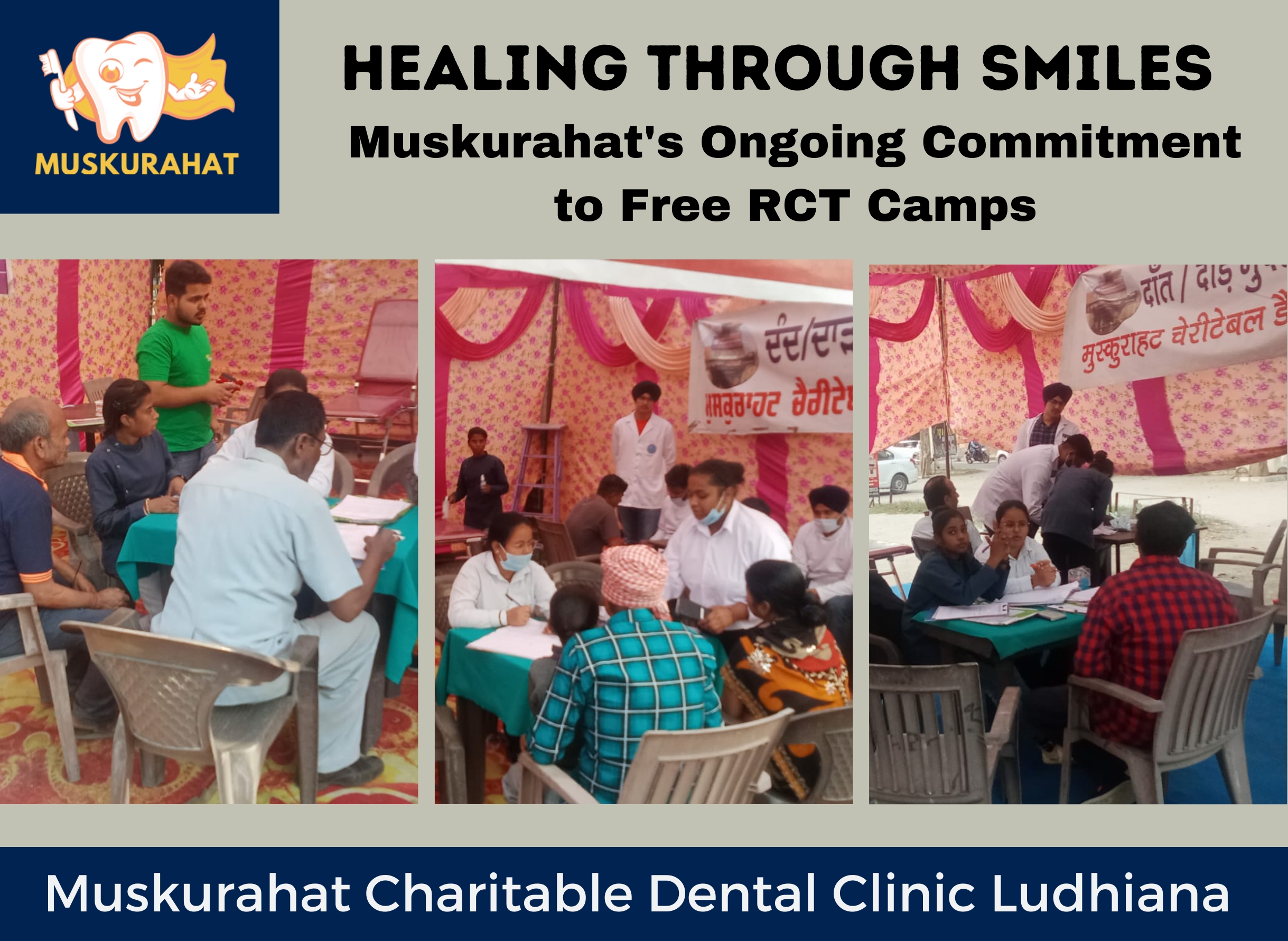 Healing Through Smiles: Muskurahat’s Ongoing Commitment to Free RCT Camps